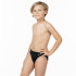 Fato de banho De Natação Aquarapid Costume Slip Preto Menino
