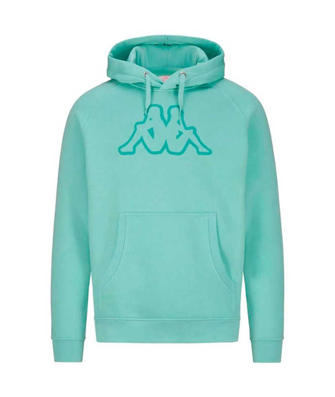 Sudadera  Kappa Zaiver Green Lichen/Green Wasabi Hombre