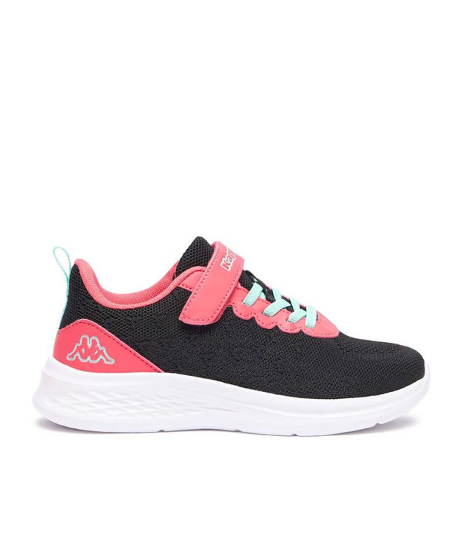 Zapatillas Kappa Rostie Ev Black/Pink Paradise Infantil