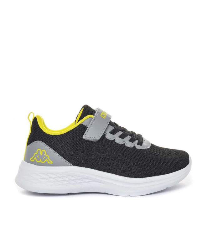 Zapatillas Kappa Rostie Ev Black/Neon Lime Infantil