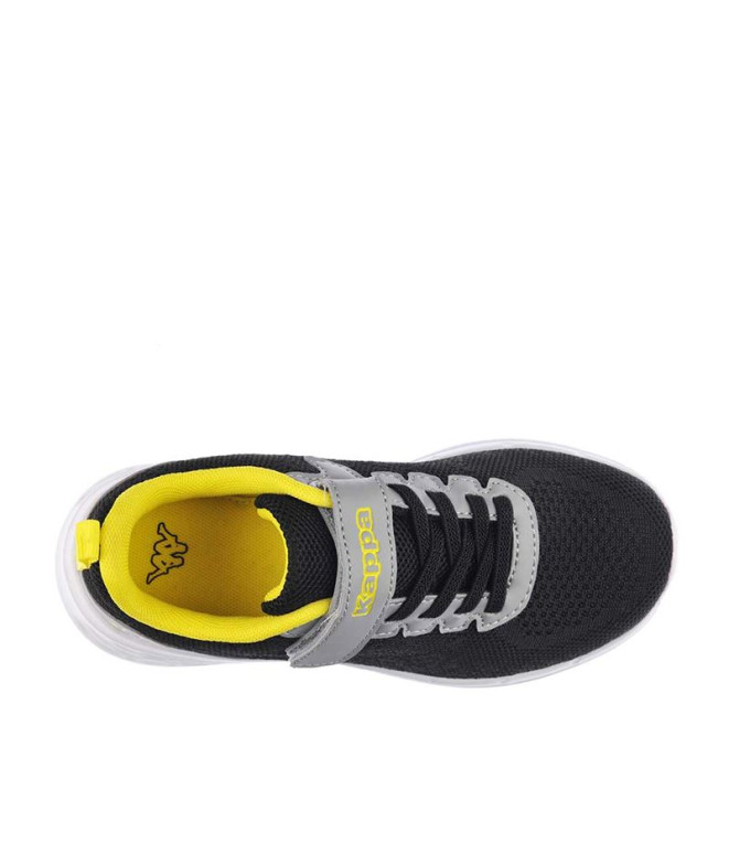 Chaussures Kappa Rostie Ev Noir/Neon Lime Enfant