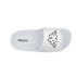 Tongs de Plage et piscine Kappa Logo Sve Blanc/Noir