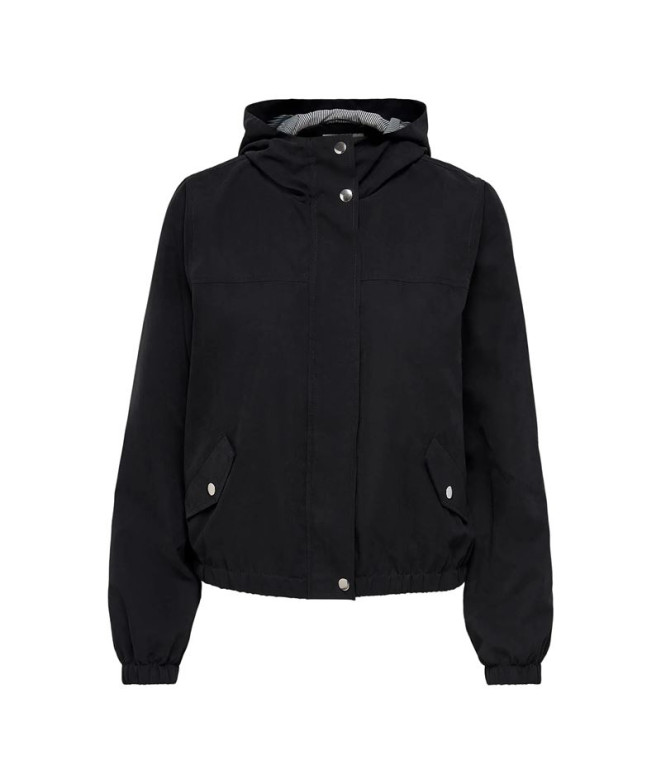 Chaqueta Only Jdyhazen Shine Otw Yfm Noos Mujer Negro/Blanco