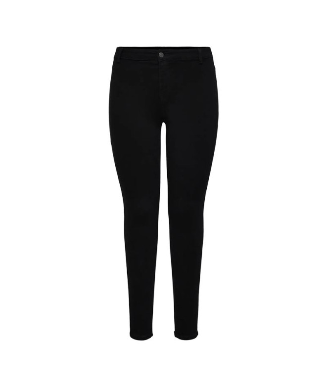 Pantalones Only Carhuba Hw Skinny Jeggings Black Dnmnoos Black Mujer