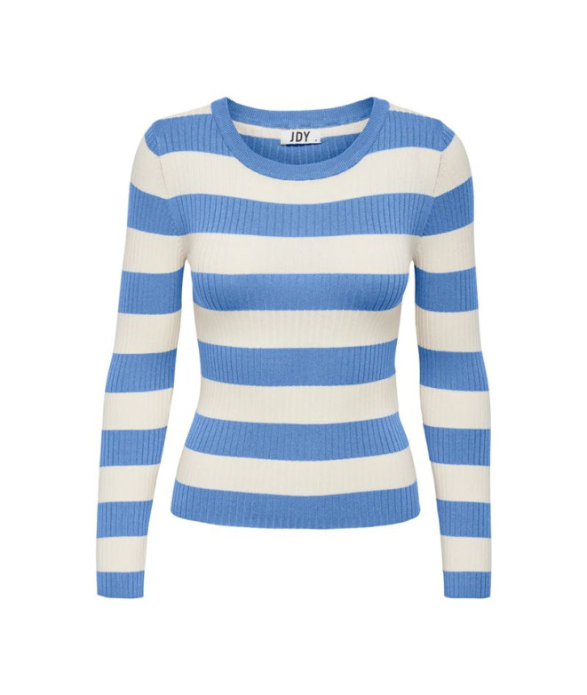 Sudadera Only Jdyplum L/S O-Neck Knt Noos Mujer Provence Stripes