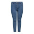 Pantalón Only Carhush Mid Skinny Ak Rw Dnm Akm186 Medium Blue Denim Mujer