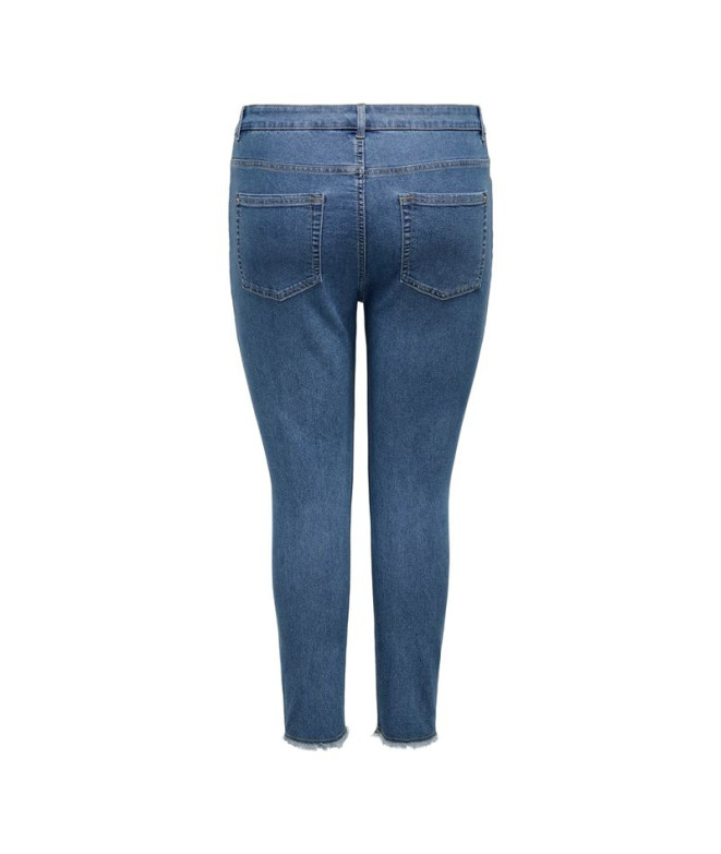 Pantalón Only Carhush Mid Skinny Ak Rw Dnm...