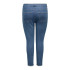 Pantalón Only Carhush Mid Skinny Ak Rw Dnm Akm186 Medium Blue Denim Mujer