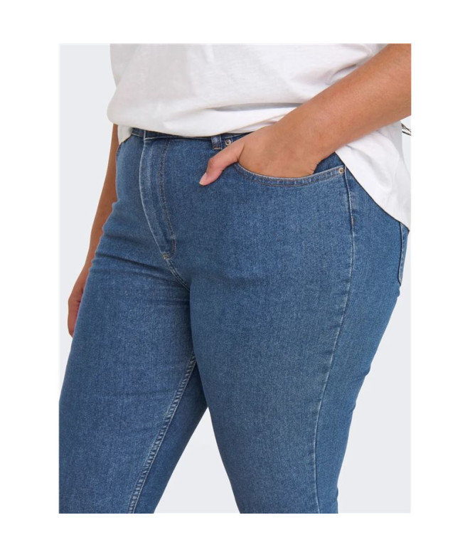 Pantalón Only Carhush Mid Skinny Ak Rw Dnm...