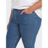Pantalón Only Carhush Mid Skinny Ak Rw Dnm Akm186 Medium Blue Denim Mujer