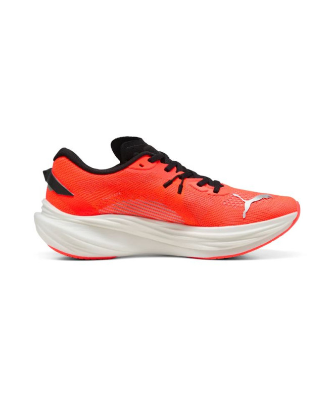 Zapatillas de Running Puma Deviate Nitro 3,Glowing Red Bla, Hombre