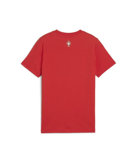 Camiseta de Futebol Puma Fpf Ftblnrgy, Sport Red, Menino 2