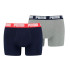 Cuecas Puma Basic Boxer 2P Homem Cinza/Azul