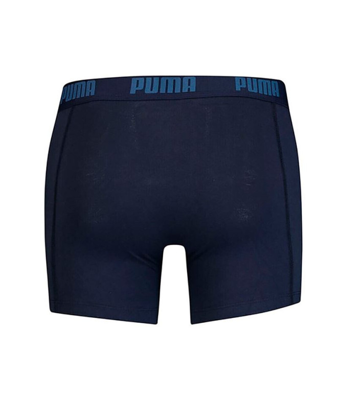 Cuecas Puma Basic Boxer 2P Homem Azul Marinho