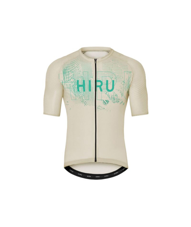 Maillot de Ciclismo Hyru Core Beige Hombre