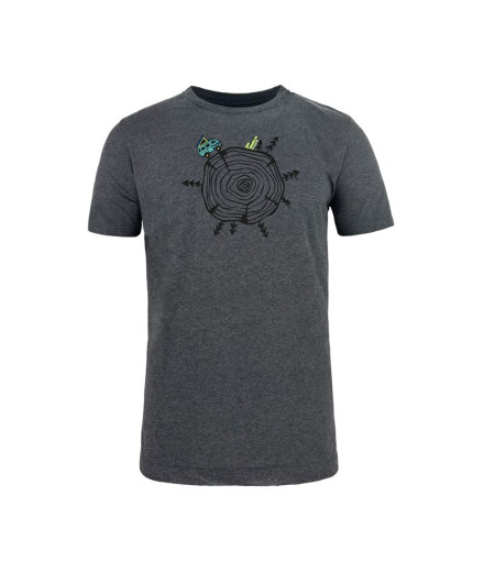 T-shirt Joluvi Wood Homme Antracite Vigore