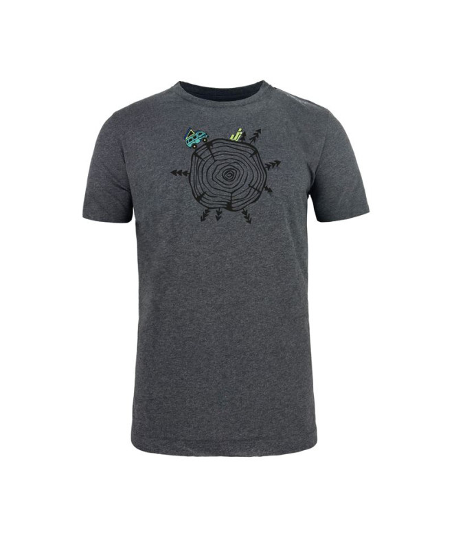 Camiseta Joluvi Wood Hombre Antracita Vigore