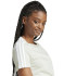 Camiseta adidas Essentials Slim 3 Bandas Mulher Verde