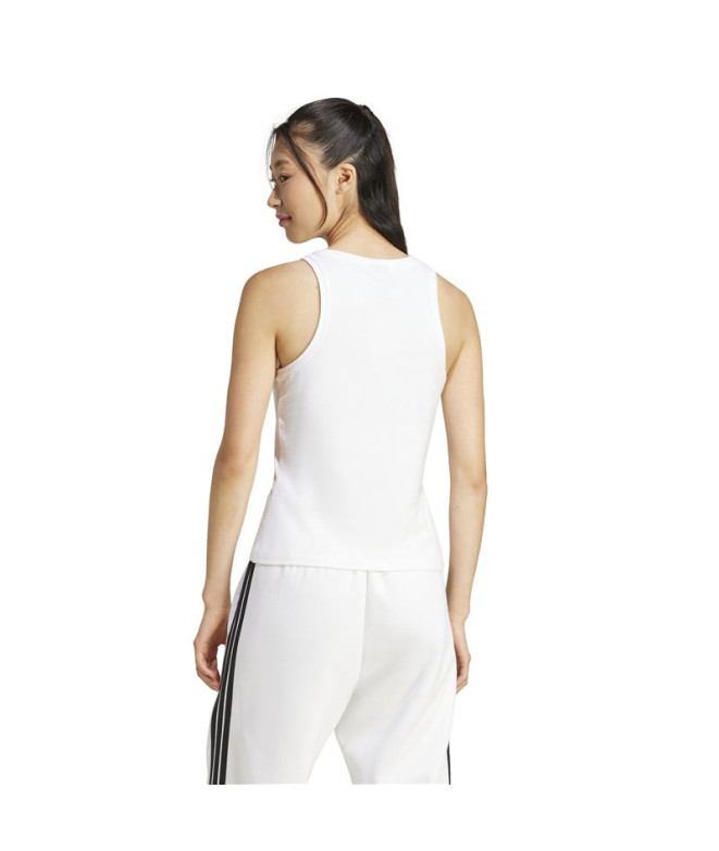 T-shirt adidas Linear Sj Tank Femme Blanc/Noir