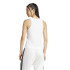 Camiseta adidas Linear Sj Tank Mujer Blanco/Negro