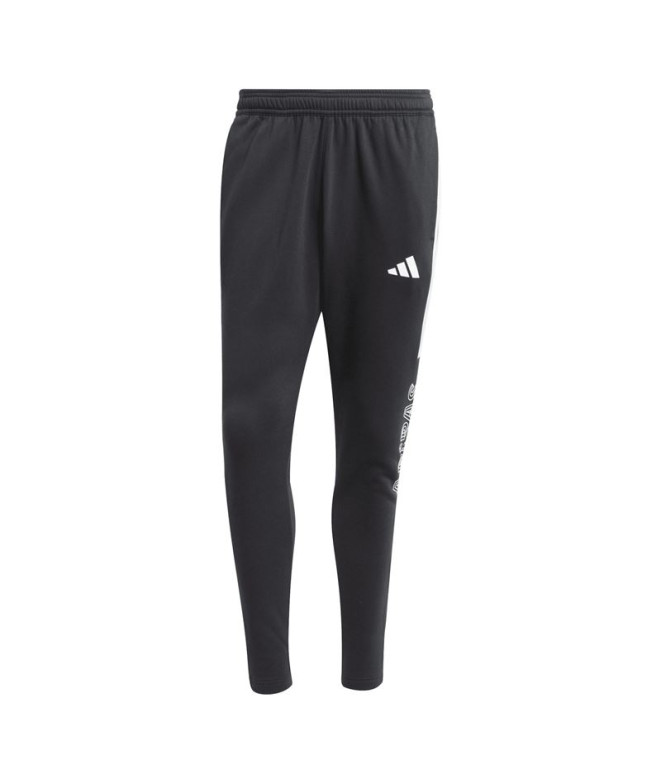 Pantalones adidas Tiro Fl Hombre Negro/Blanco