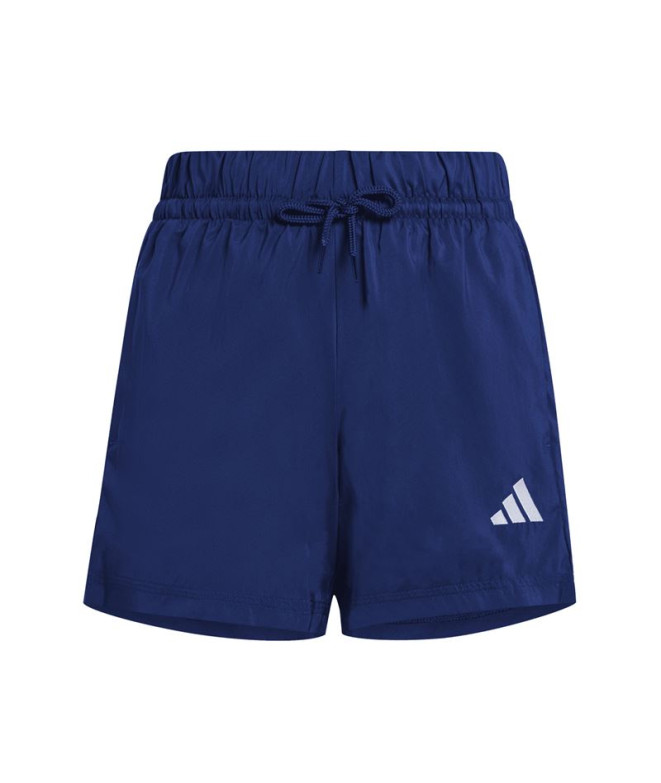 Pantalones adidas Sl Chelsea Sh Infantil Azul Oscuro/Blanco