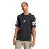 Camiseta adidas Future Icons 3 Bandas Reg Hombre Negro