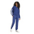 Calça adidas 3 Bandas French Terry Cf Mulher Azul Escuro/Branco