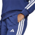 Calça adidas 3 Bandas French Terry Cf Mulher Azul Escuro/Branco