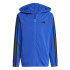 Chandal adidas 3 Bandas French Terry 220 Infantil Azul/Negro