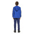 Chandal adidas 3 Bandas French Terry 220 Infantil Azul/Negro