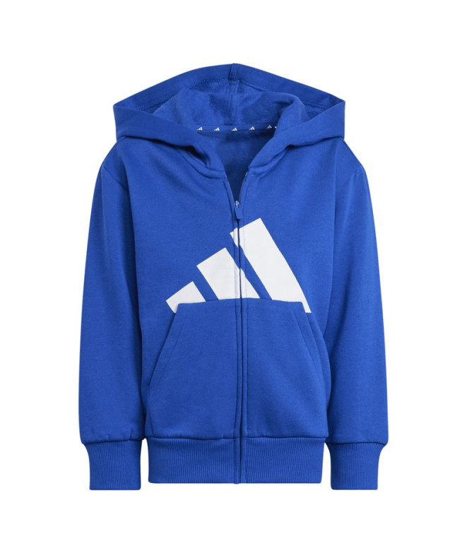 Chandal adidas Lk Bl Fl Fz Enfant Bleu/Blanc