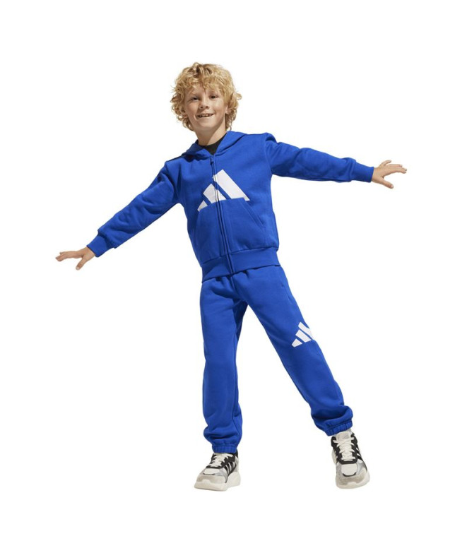 Chandal adidas Lk Bl Fl Fz Infantil Azul/Branco