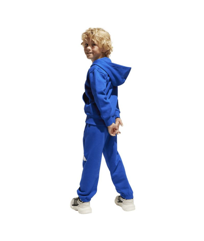 Chandal adidas Lk Bl Fl Fz Infantil Azul/Branco