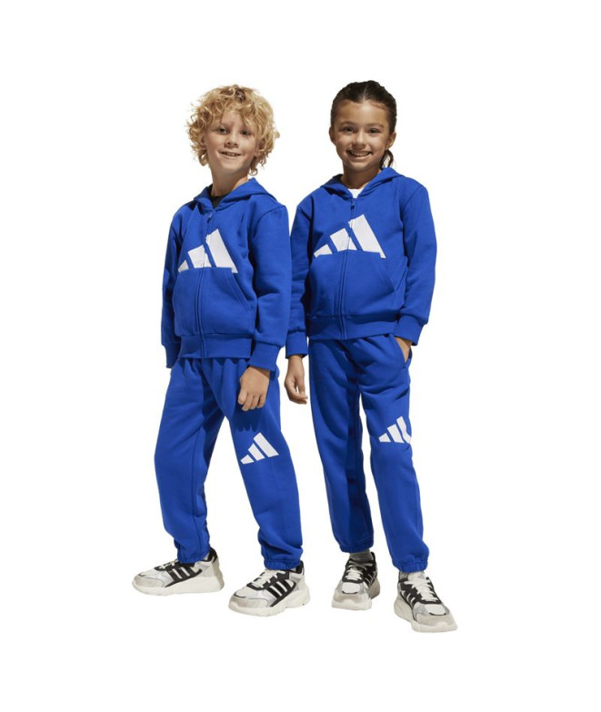 Chandal adidas Lk Bl Fl Fz Infantil Azul/Branco