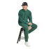 Sweat adidas Feelcozy Swt Homme Vert Foncé/Noir
