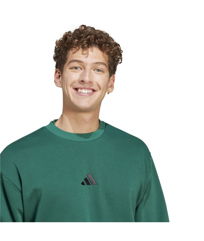 Moletom adidas Feelcozy Swt Homem Verde...