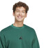 Moletom adidas Feelcozy Swt Homem Verde Escuro/Preto