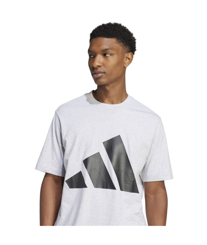 T-shirt adidas Big Logo Sj Homme Gris/Noir