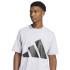 T-shirt adidas Big Logo Sj Homme Gris/Noir