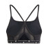 Brassiere de sport de Fitness adidas Aeroreact Training 3 Bandas Femme Noir