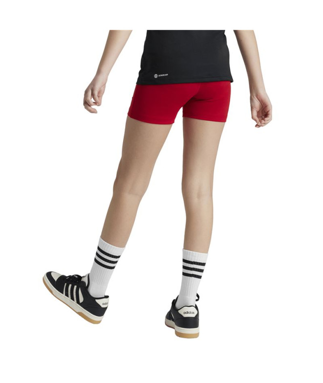 Mallas de Fitness adidas Techfit Short Niña Rojo