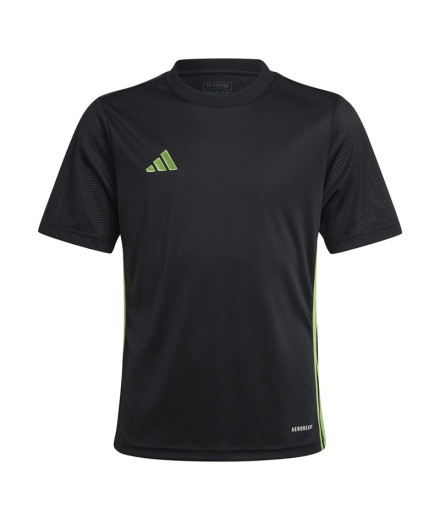 Camiseta de Futebol adidas Tabela 23 Infantil Preto