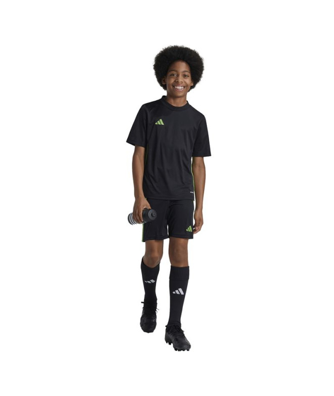 T-shirt de Football adidas Tabela 23 Enfant Noir