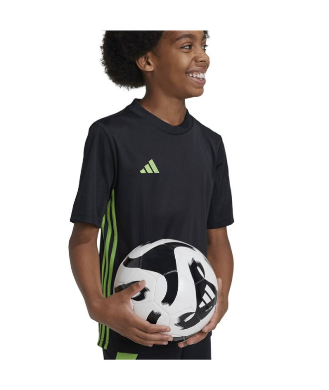 T-shirt de Football adidas Tabela 23 Enfant Noir