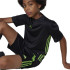 Camiseta de Futebol adidas Tabela 23 Infantil Preto
