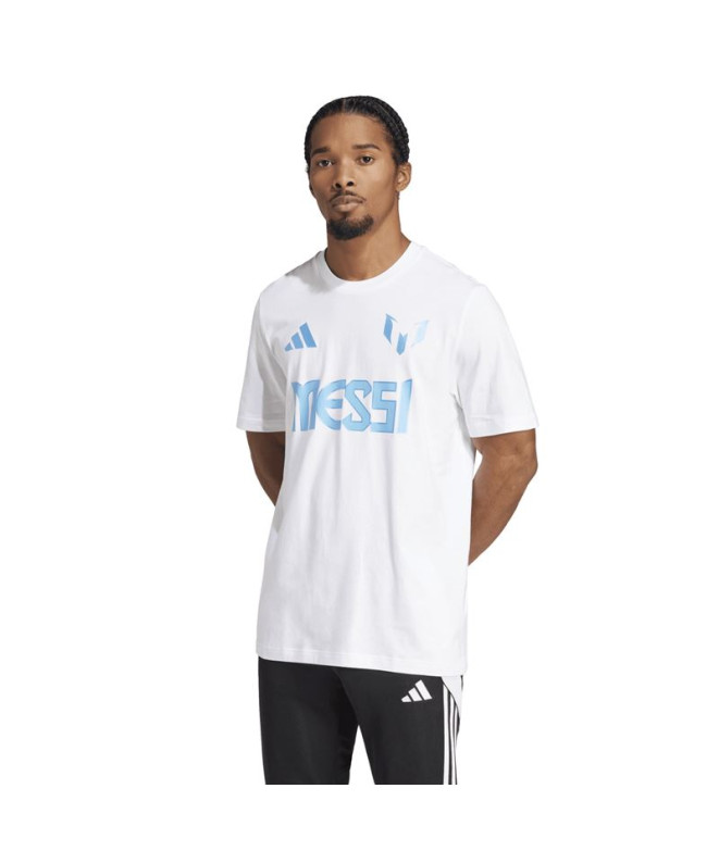 Camiseta de Futebol adidas Messi N&N G Homem...