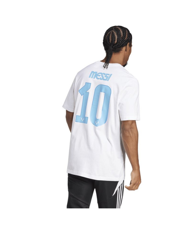 T-shirt de Football adidas Messi N&N G Homme Blanc