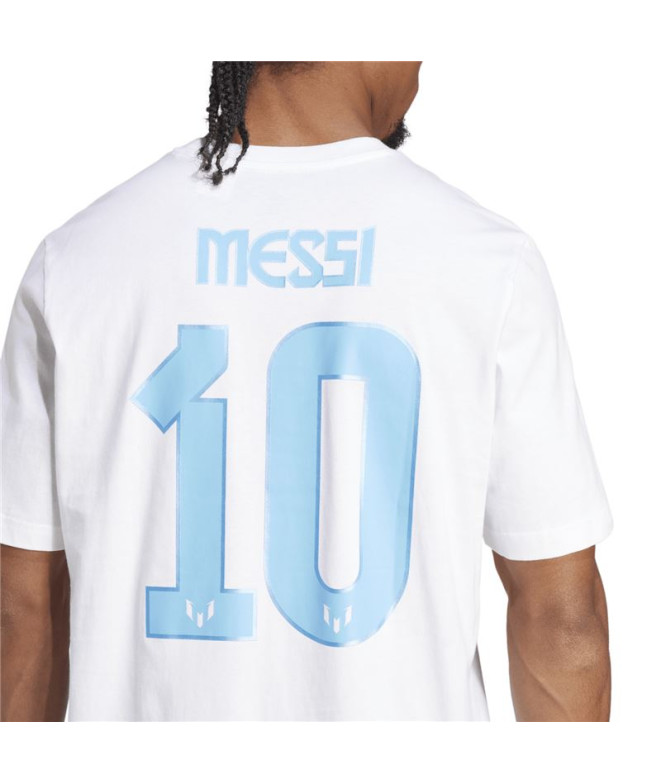 Camiseta de Futebol adidas Messi N&N G Homem...