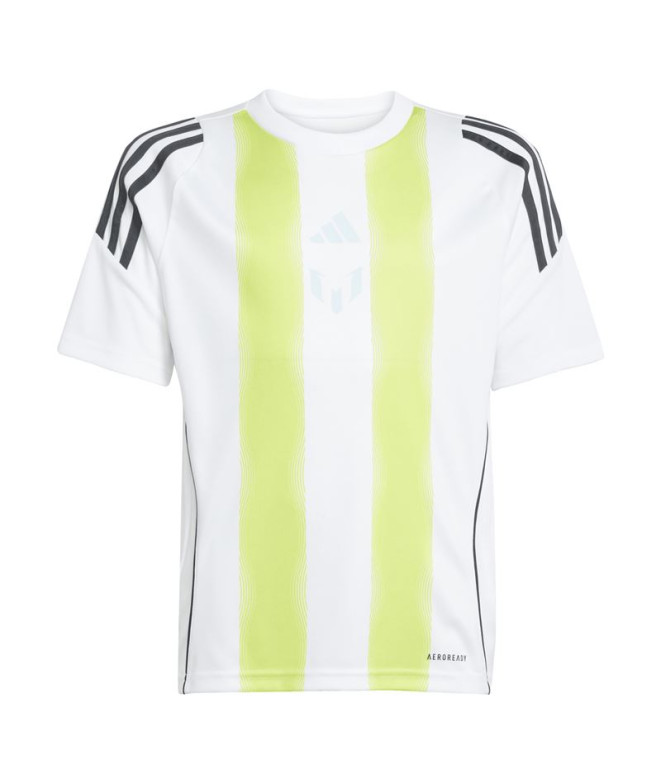 Camiseta de Fútbol adidas Messi Tr Jsy Infantil Blanco